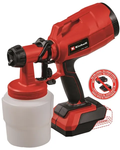 Einhell TC-SY 18/60 Li akku malingsprøyte 18 volt u/batteri og lader