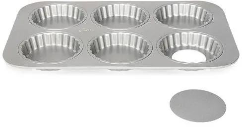 Patisse Silvertop paiform for 6 stk. 38,5 x 24,5 x 2,5 cm - Sølv